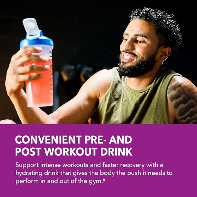 L-Arginine Powder - Nitric Oxide Supplement for Men and Women with L-Citrulline and Beet Root - Pre and Post Workout Support for Endurance and Recovery - Mixed Berry Flavor 1 Month Supply (30 Scoops)