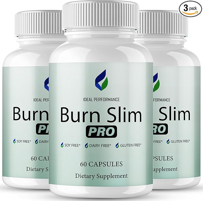 BurnSlim Gelatin BurnSlim Capsules Official BurnSlim Pills Pro Maximum Strength All Natural Keto Capsule to Sustain Active Lifestyle Advanced Formula BurnSlimPro Reviews (3 Pack)