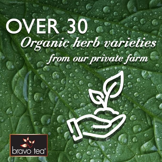 Bravo Tea Clear and Smooth Skin Herbal Tea Caffeine Free 20 Tea Bags 6 Count