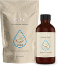 Carbon 60 C60 in MCT Oil – 4oz Glass Bottle 108mg Pure C60 99.9% Solvent Free Organic Extra Virgin MCT Antioxidant Supplement