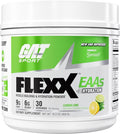 GAT SPORT FLEXX EAAs – New &amp Improved 9g EAAs + Ashwagandha | Muscle Recovery &amp Hydration | 3rd Party Tested | 30 Servings (Lemon Lime)
