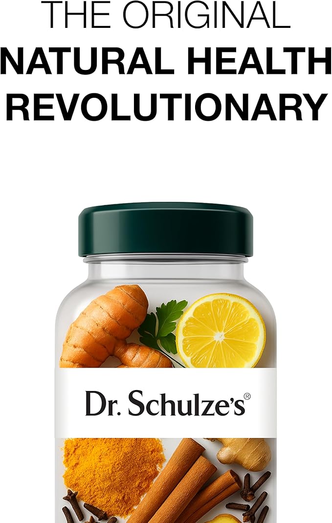 Dr. Schulze's Intestinal Formula #1 - Bowel Movement Supplement for Colon Health Support - Bloating &amp Constipation Aid - Intestinal Cleanse - All-Natural - Plant-Based - Vegan - 250 Count - 2 Pack