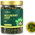 Baihuatang Natural Dried Mulberry Leaf 200g/7.05oz Premium Mulberry Leaves (桑叶茶) Sun-Dried Sugar-Free Caffeine-Free No Additive