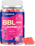 Jovariquethor Booty Gummies for Women - BBL Gummies with Multivitamins and Herbal Extracts - Peach Flavor - 60 Count