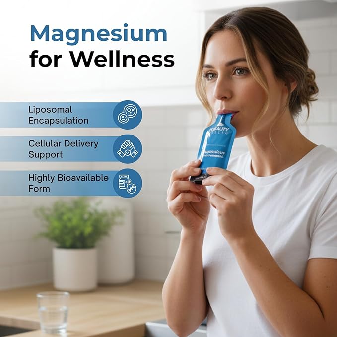 PURALITY HEALTH Micelle Liposomal Magnesium - Enhanced Absorption - Liquid Magnesium Bisglycinate Vitamin Supplement Vegan Non-GMO Supplement for Bones Muscles &amp Daily Wellness - 30 Days Gel Pa