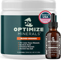 Optimize Minerals Vitaminz and Orange Minerals Bundle | All in-One Supplement Pack Ionic Trace Mineral Blend Electrolyte and Micronutrient Support