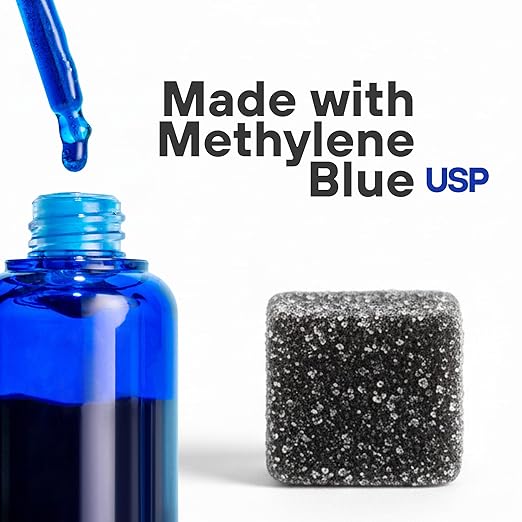 Methylene Blue 5mg 30ct The First of its Kind 3rd Party Tested No Heavy Metals USP - Proud American Company