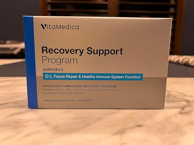 VitaMedica | Recovery Support Program | Natural Post Surgery Support Supplements | Clinical Support| Bromelain with Quercetin | Arnica Montana | Vitamin A Vitamin C Zinc | Gluten Free | Made in USA