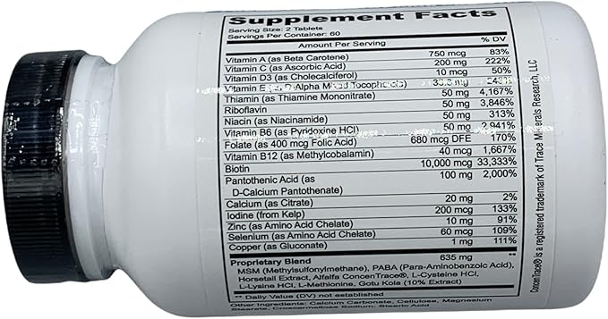 Vitol Great Hair Time Released 10000 mcg Biotin 120 Tablets