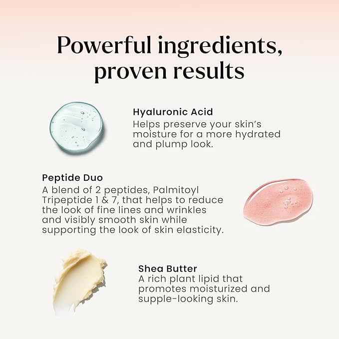 MAËLYS B-GLOSSY Smoothing Body Serum for Women - Hyaluronic Acid &amp Peptide Formula - Helps Reduce the Look of Wrinkles Texture &amp Crepey Skin - Lightweight Fast-Absorbing Anti-Aging Serum (3.