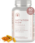 Holistic Lactation® Lactation Flow Formula (60 Servings) Supplement to Support Breastmilk Flow &amp Milk Supply Contains Breastfeeding Probiotic and Choline Lecithin-Free