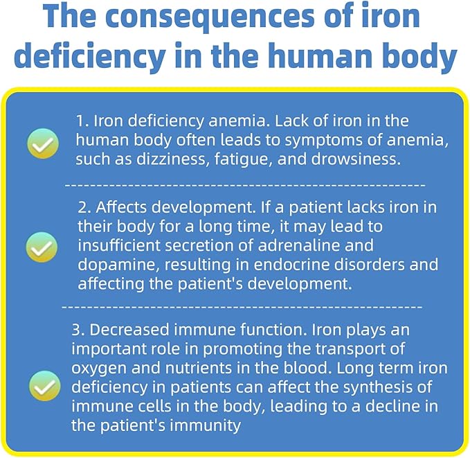 Iron Deficiency Anemia Home Test Kit Highly Accurate Easy to Read and use 2 Test