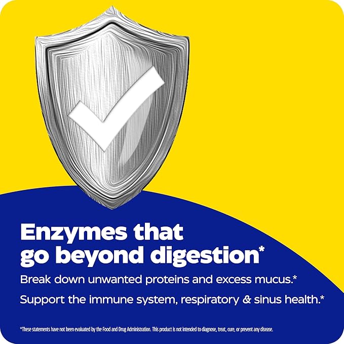 Enzymedica Immune Defense Regular Strength Proteolytic Enzymes for Immune Support 60 Count