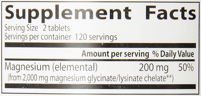 Doctor's Best High Absorption Magnesium (100 Mg Elemental) - 240 ct (Pack of 3)