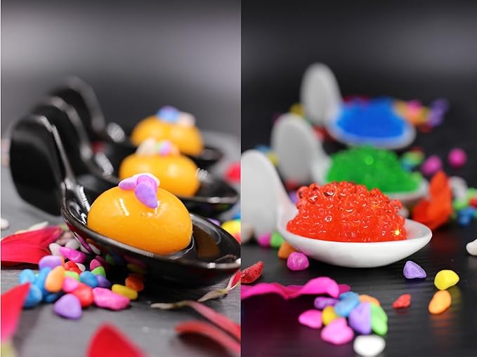 Sodium alginate50G + Calcium Chloride50G + Sodium Citrate50G+ +Caviar Box + Measuring Spoon + Ball Tool + Production Tutorial-Molecular Gastronomy | Sphere Set | raw Materials
