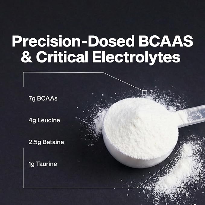 MuscleTech | BCAA Amino Acids + Electrolyte Powder | 7g of BCAAs + Electrolytes Support | Build Lean Muscle &amp Boost Endurance | Strawberry Watermelon | 593 grams | 40 servings