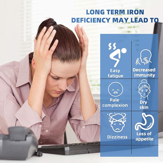 Iron Deficiency Anemia Home Test Kit Highly Accurate Easy to Read and use 2 Test