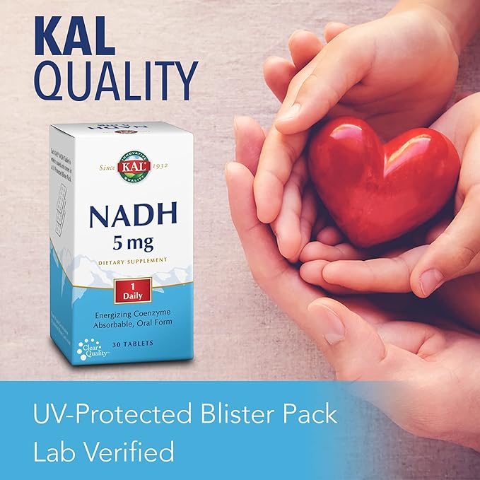 KAL 5 Mg Nadh Tablets 30 Count