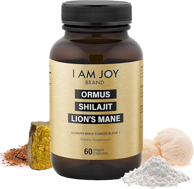 Ormus Oil + Ormus Powder + Ormus/Shilajit/Lions Mane Capsules