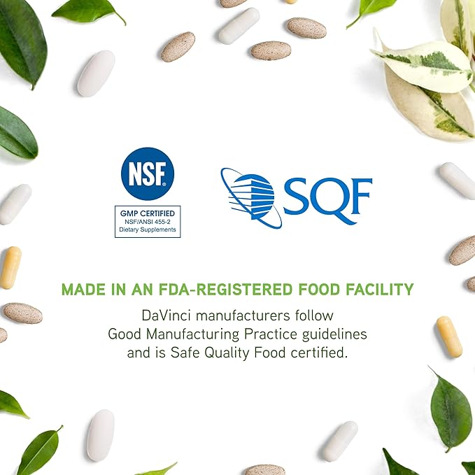 DAVINCI Labs GI Benefits - Digestive Health Supplement Powder with Zinc &amp L-Glutamine* - Support Immune System &amp Healthy Digestion* - Gut Health Supplement for Men &amp Women - 30 Servings (3