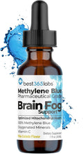 Methylene Blue Pharmaceutical Grade USP Grade Third-Party Tested with Vitamin C - Memory Booster - Improves Cognitive Function and Focus - Clear Thoughts and Reduced Fog - Liquid Supplement