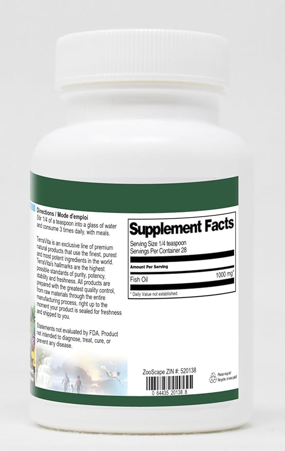 Fish Oil Powder (1 oz ZIN: 520138) - 3 Pack