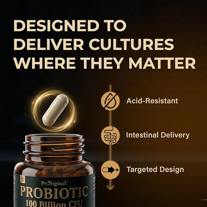 Probiotics with Prebiotics for Men and Women - 35 Strains Probiotics 100 Billion CFU for Gut &amp Digestive Health Vegan Acidophilus Probiotic Supplement Non-GMO Raw Probiotic 60 Capsules
