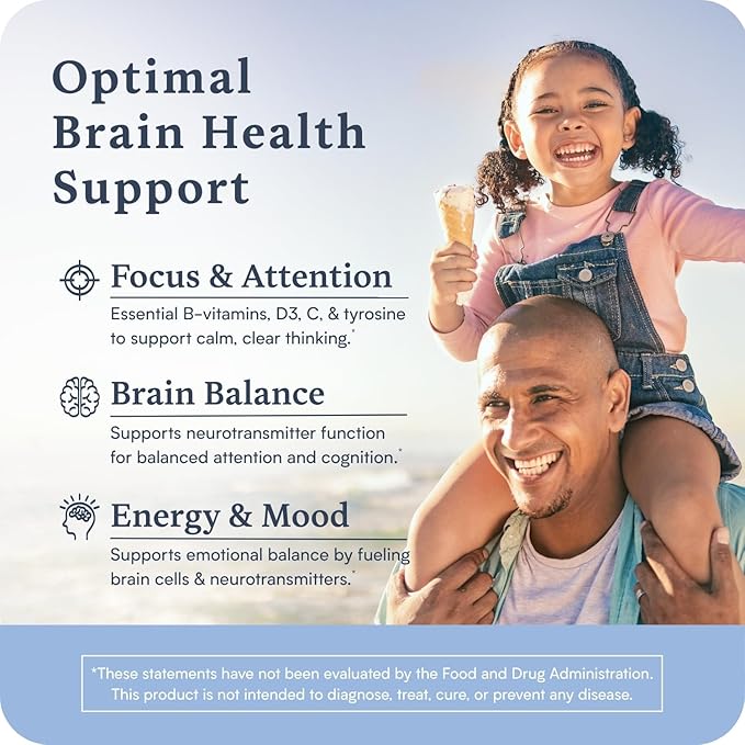Accentrate Neuro X - Complete Vitamin B Complex | Active Multivitamin w/L-Methylfolate (5-MTHF) Adenosylcobalamin (B12) Pyridoxal-5'-Phosphate (P5P) | Brain Health | MTHFR Supplement | 30 Tablets