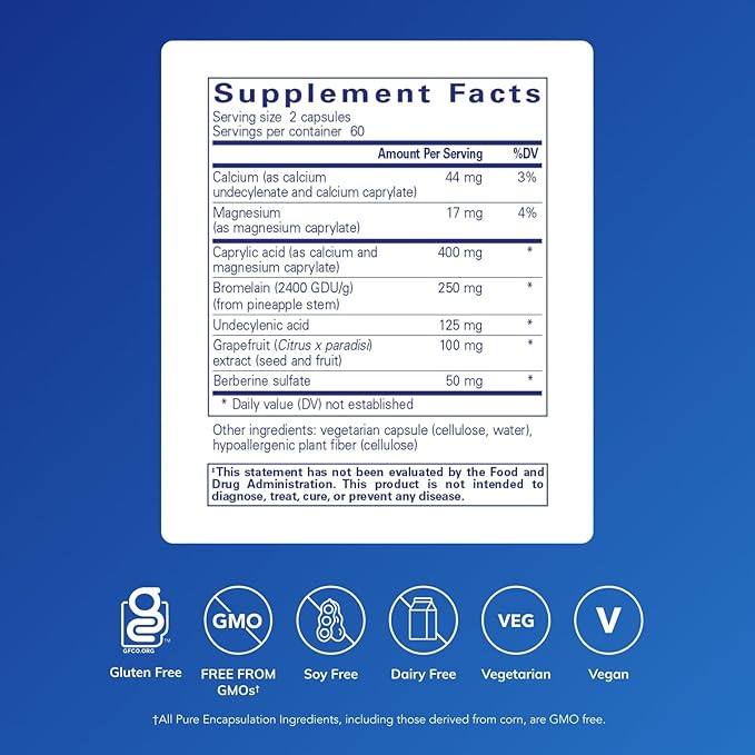 Pure Encapsulations A.C. Formula II | Hypoallergenic Dietary Supplement to Promote Healthy Balance | 120 Capsules