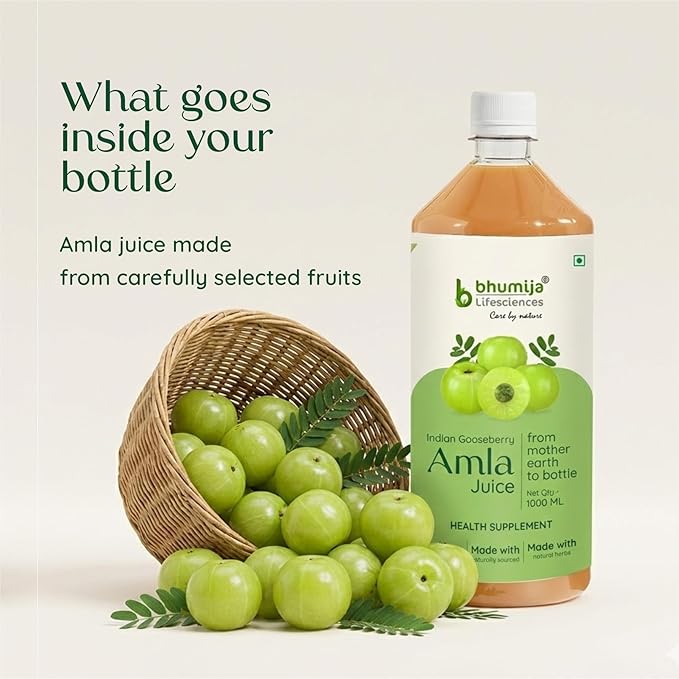 Bhumija Lifesciences Amla Juice (Sugar Free) - 1 Liter