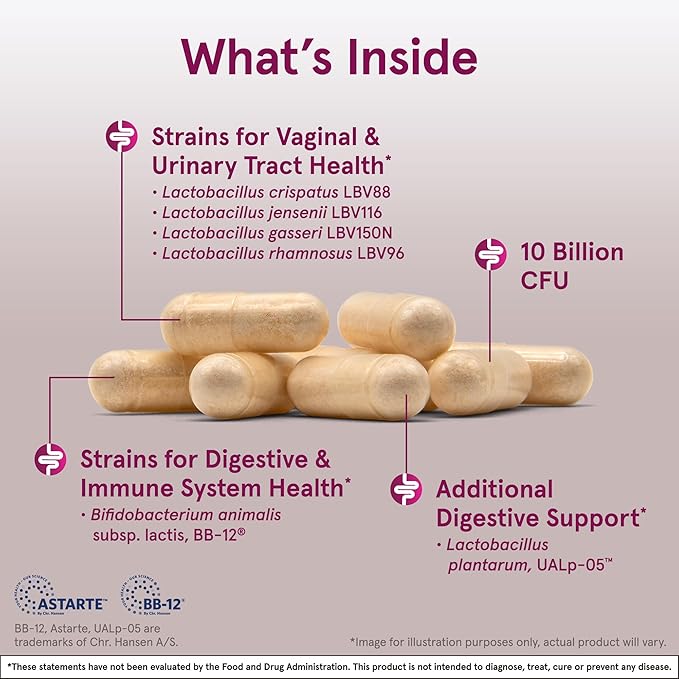Jarrow Formulas Fem-Dophilus Probiotics 1 Billion CFU with 2 Clinically Effective Strains &amp Fem-Dophilus Advanced Probiotics 10 Billion CFU