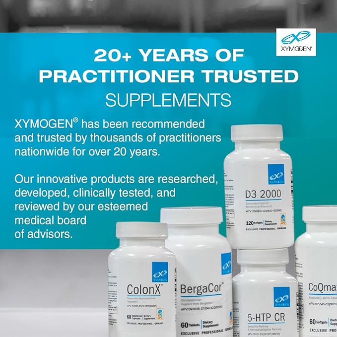 XYMOGEN DioVasc (60 Capsules) + GlutAloeMine Powder (6.1 oz) - Diosmin to Support Healthy Veins Microcirculation + L Glutamine with DGL Aloe Extract Arabinogalactan to Support Gut Health