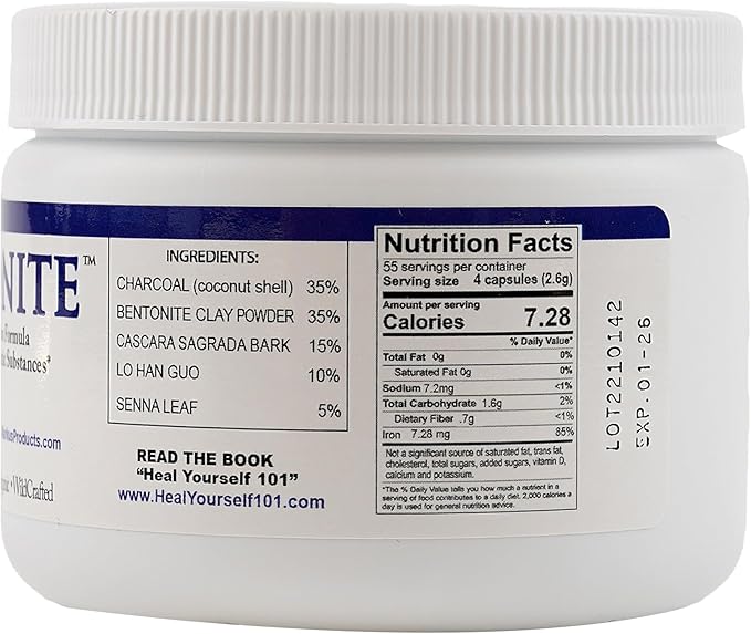 Charconite - Charcoal and bentonite Combo