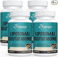 2400 MG Liposomal Glutathione Softgels Max Absorption Active Form L-Glutathione Reduced (GSH) with Hyaluronic Acid Resveratrol Master Antioxidants for Detox Brain Immune System 240 Softgels
