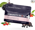 SGC Immunity Shots - Elderberry and Goji Berry 500mg Multivitamin Gummies (12-Packs 4 Per Pack) Immune System Support Supplement Vegan Gluten Free Plant-Based Made in USA