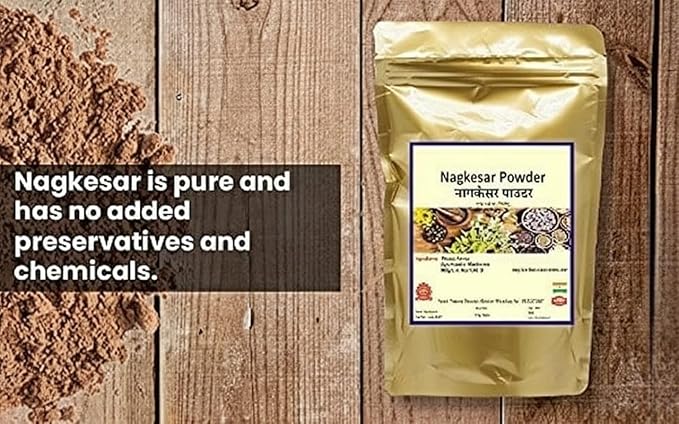 Nagkesar Powder | Nag Kesar Powder | Nagkeshar | Nag Keshar | Mesua Ferrea 100gm | 3.53 Ounce