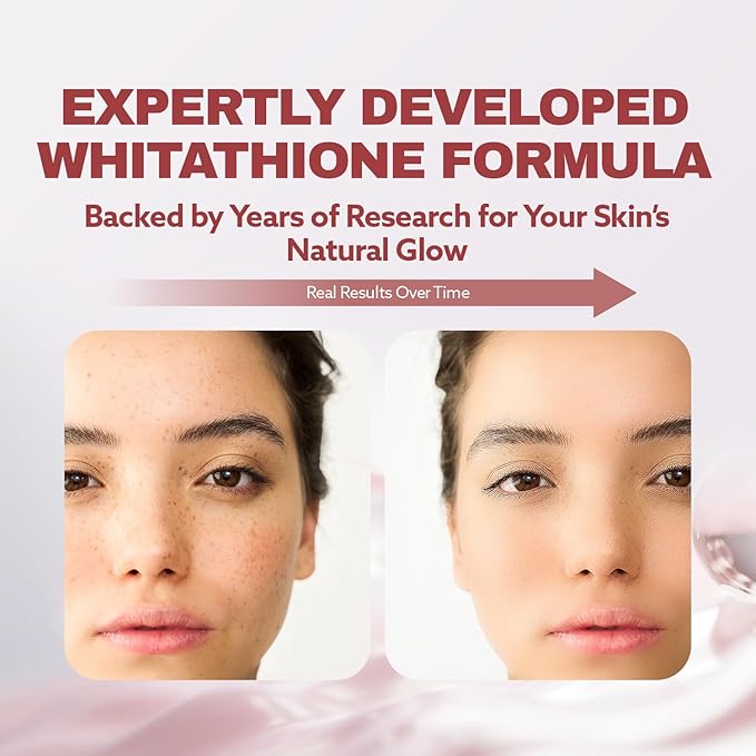 ILO Whitathione – Glutathione + White Tomato Antioxidant Powder with Vitamin C &amp E | Daily Glow Support | 30 Convenient Stick Packs