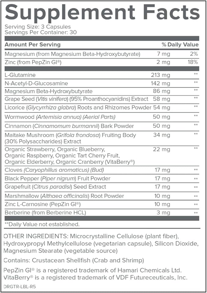 Gundry MD Total Restore Gut Lining Support Digestive Supplement for Gastrointestinal Wellness Gut Health Supplement Gut Health for Women and Men 90 Capsules (1)