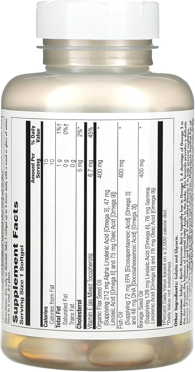 Kal Ultra Omega 3-6-9 100 Softgels