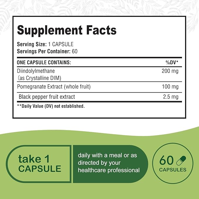 Simlike Nutraceuticals - DIM Hormone + Detox (60 Capsules)