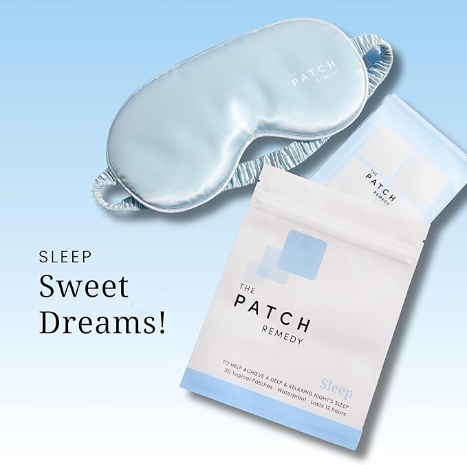 The Patch Remedy Sleep | Valerian Passionflower Hops Magnesium Glycinate | 30 Patches