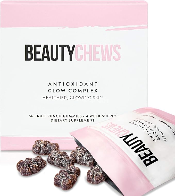Astaxanthin and Vitamin E Gummies - Collagen Boosting Antioxidant Gummy Bear Supplement for Immune Support Anti-Aging Skincare Vitamins for Glowing Skin and Hair