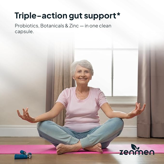 Zenmen H. Pylori Support | Lactobacillus Reuteri Probiotic with Mastic Gum for Digestion &amp GI Health - Third Party Tested 60 Vegan Capsules Made in The USA