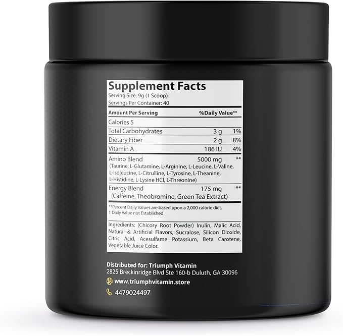 Energized Aminos Peach Mango