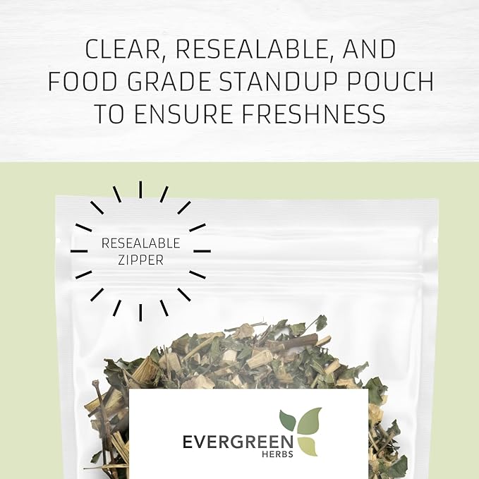 Evergreen Herbs Cuachalalate (Herb 1 lb) - Resealable Stand Up Pouch to Ensure Freshness!