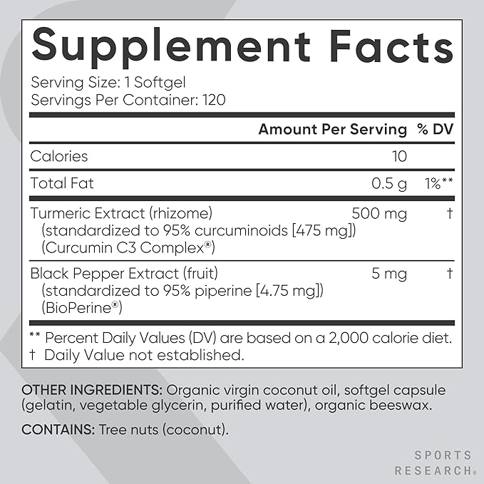 Sports Research Body Wellness Pack - Wild Alaskan Pollock Omega-3 Fish Oil 1250 (90 Softgels) Turmeric Curcumin C3 Complex (120 Softgels) &amp Vegan 5000IU Vitamin D + 100mcg Mk7 Vitamin K (60 Softg