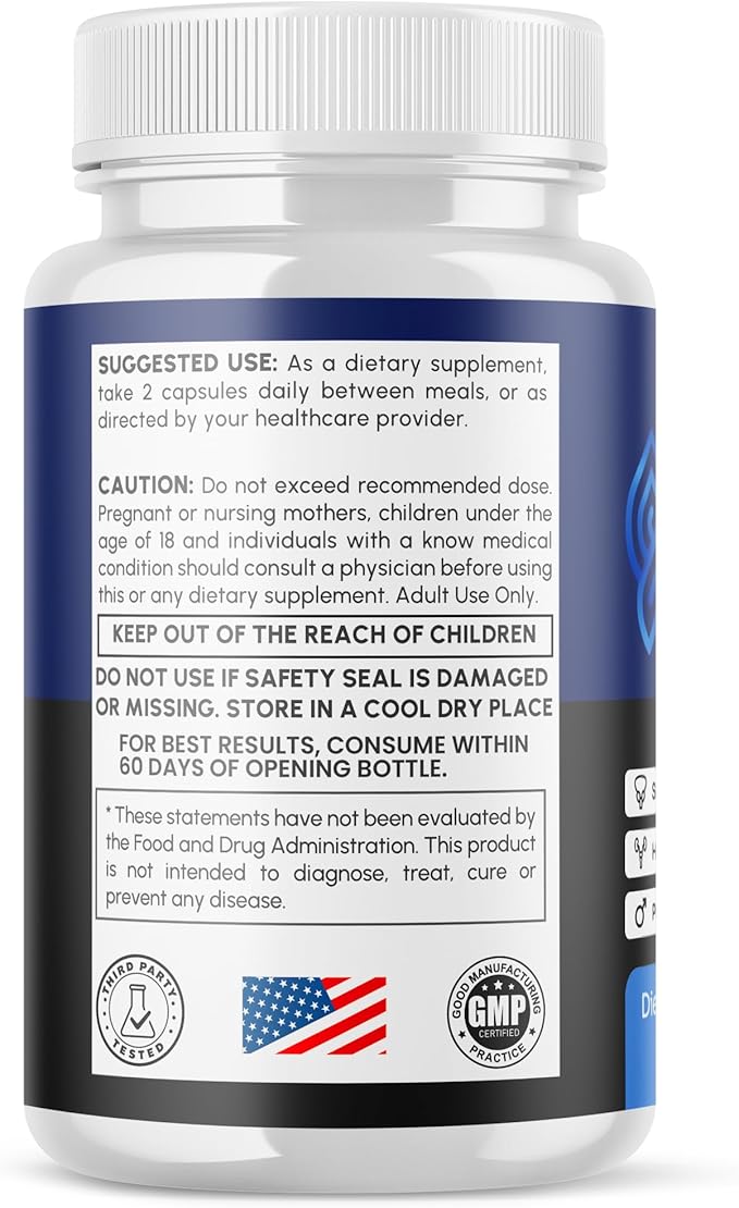 (3 Pack) Prosta Defender Capsules Official Prostadefender Pills with All Natural Ingredients Advanced Overall Health and Wellness Supplement Natural Maximum Strength Vitamin Formula (180 Capsules)