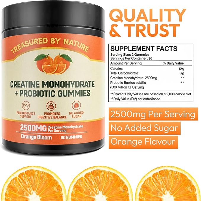 Creatine Gummy with probiotic