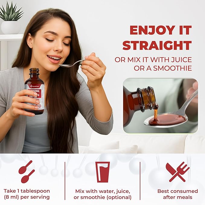 NAD+ Supplement Liquid - NAD+ Supplement 1000mg NAD+ Nicotinamide Riboside Resveratrol Supplements with PQQ NAD+ Berry Flavor Sticks for Anti-Aging Energy Focus