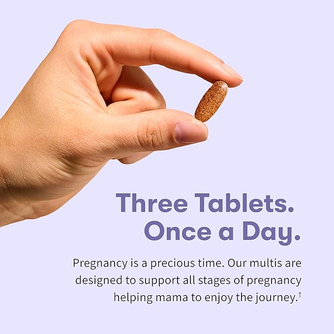 Garden of Life Organics Prenatal Multivitamin with Folate B6 B12 D3 &amp Iron – Prenatal Vitamins for Women with Energy Metabolism Support for Healthy Fetal Development Non-GMO Vegan 30 Serving